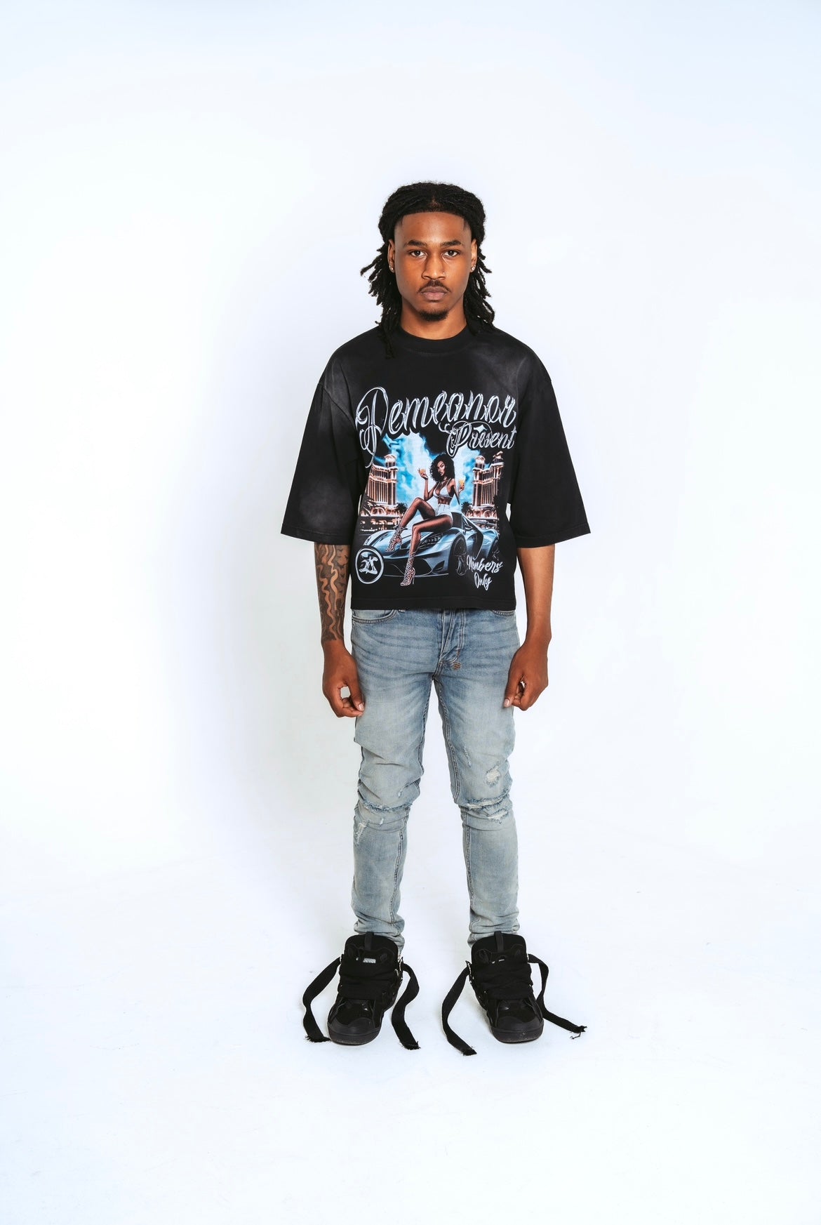 DREAMSCAPE CROP TEE
