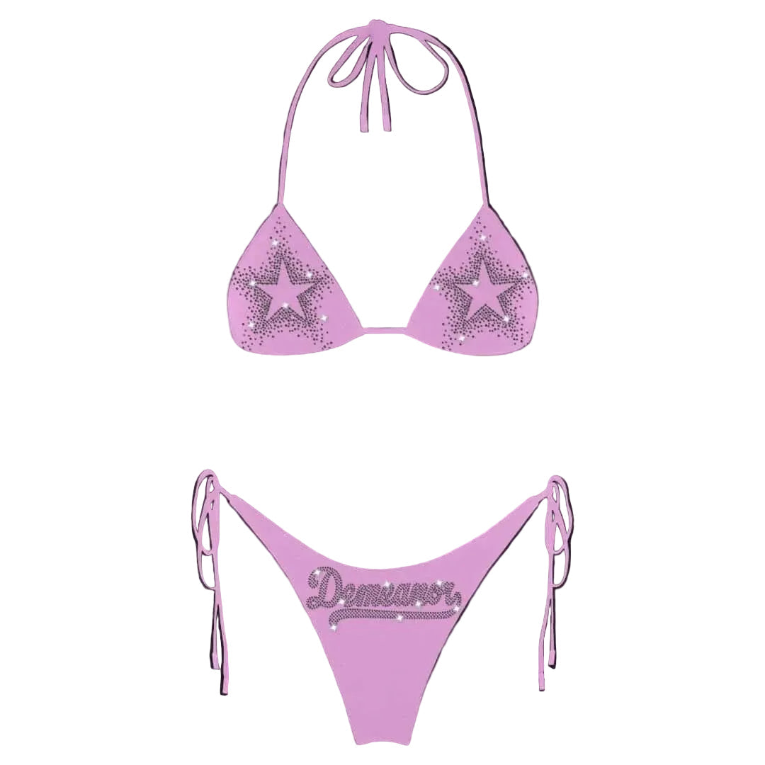 swim set pink