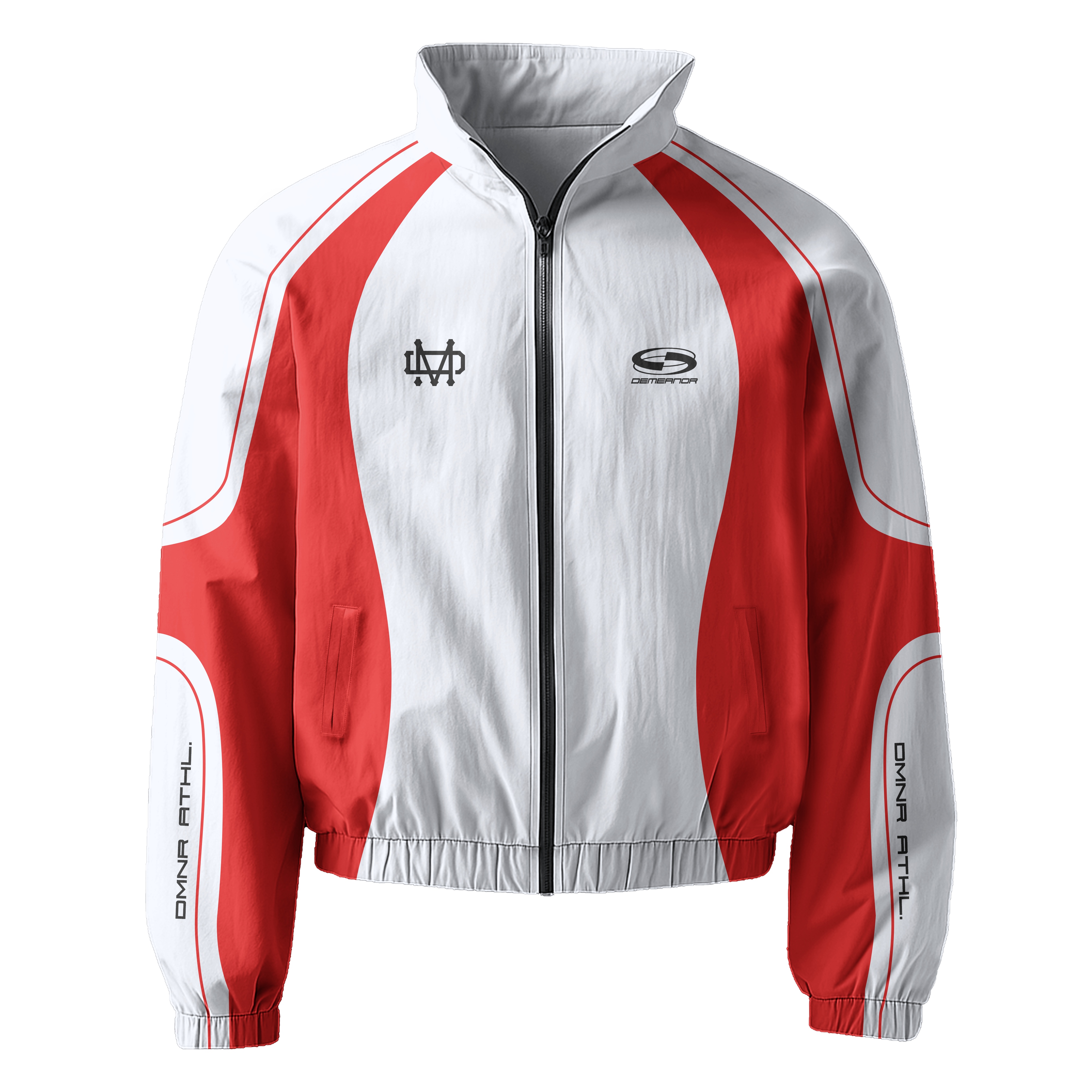 OMNIA JACKET RED & WHITE
