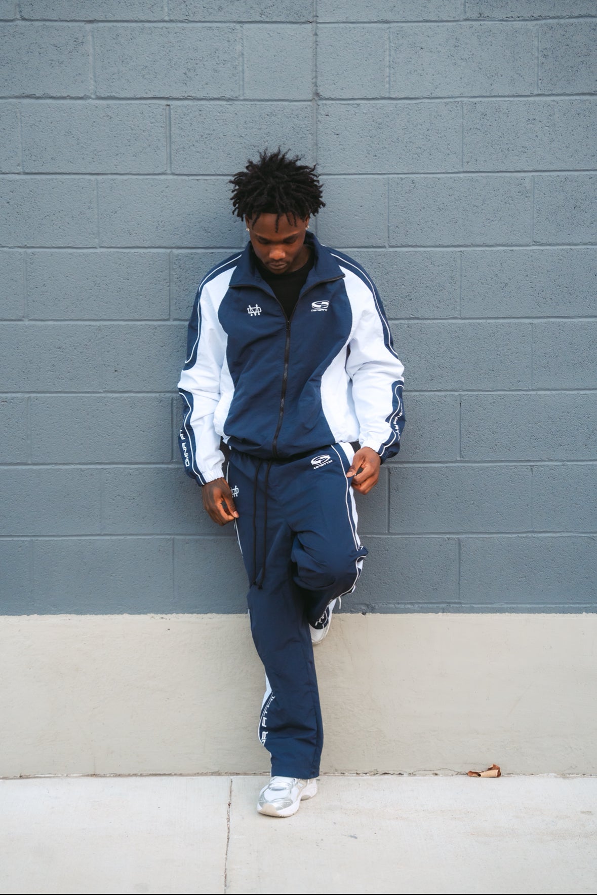 OMNIA SET NAVY BLUE & WHITE